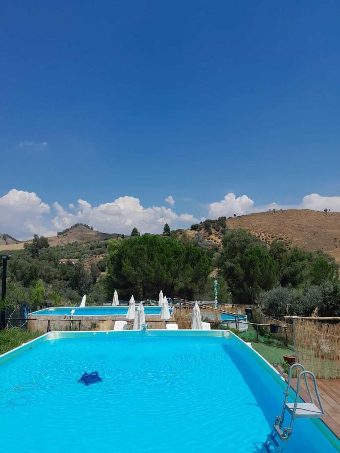 Villa Parco Morello Piano Terra Villarosa Экстерьер фото